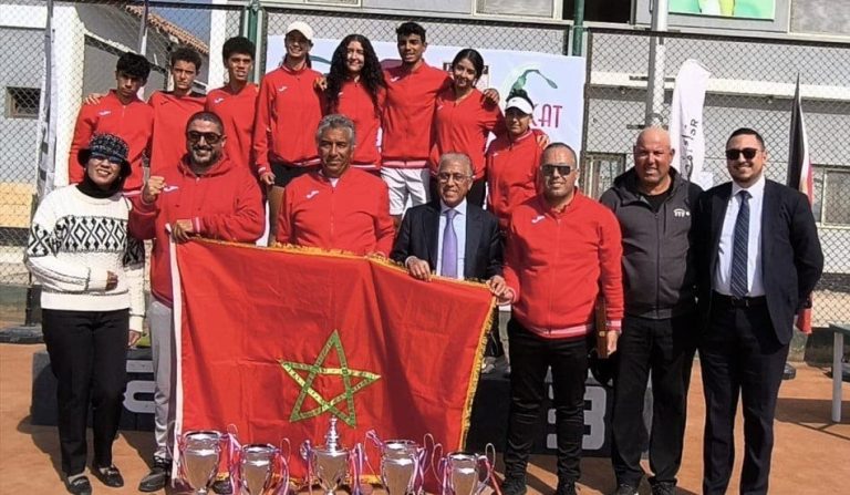 L'équipe de tennis marocaine est deuxième du championnat africain depuis moins de 14 ans
