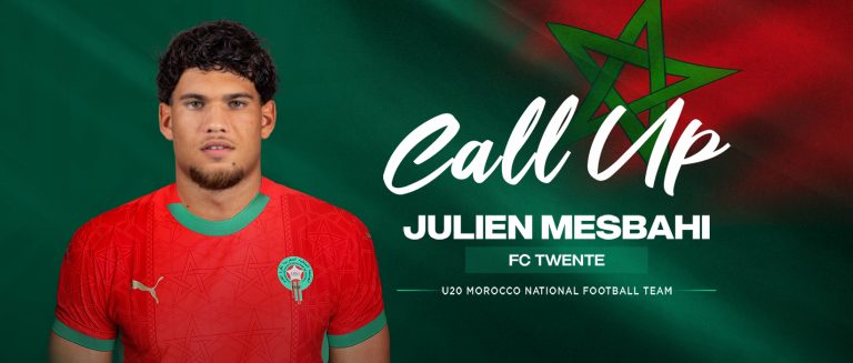 Julien El Mesbahi quitte la sélection de la hollande et rejoint la Sélection Nationale U20