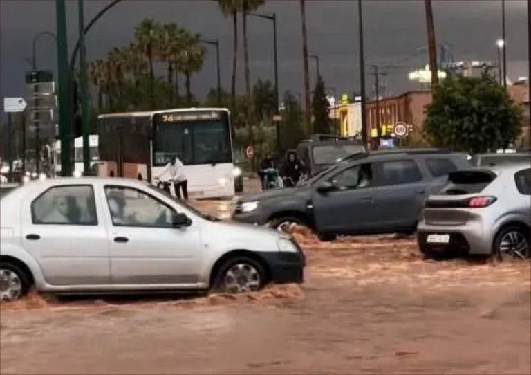 Les fortes pluies exposent l'infrastructure à Marrakech