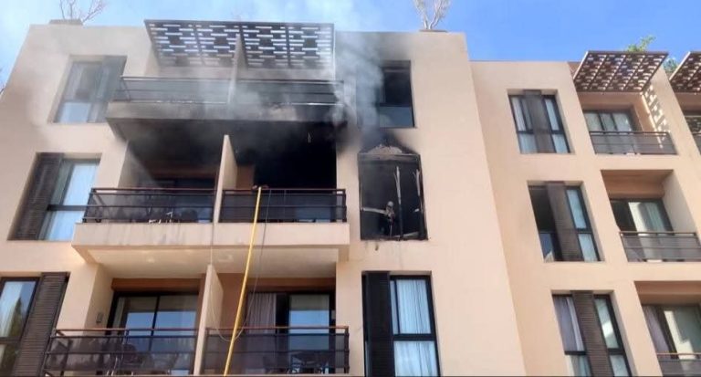 Un incendie a éclaté à l'hôtel Cristiano Ronaldo à Marrakech
