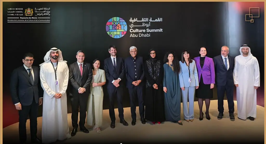 Bensaid présent au 7e Sommet de la Culture d’Abou Dhabi, tenu sous le thème “La culture au service de l’humanité et au-delà”