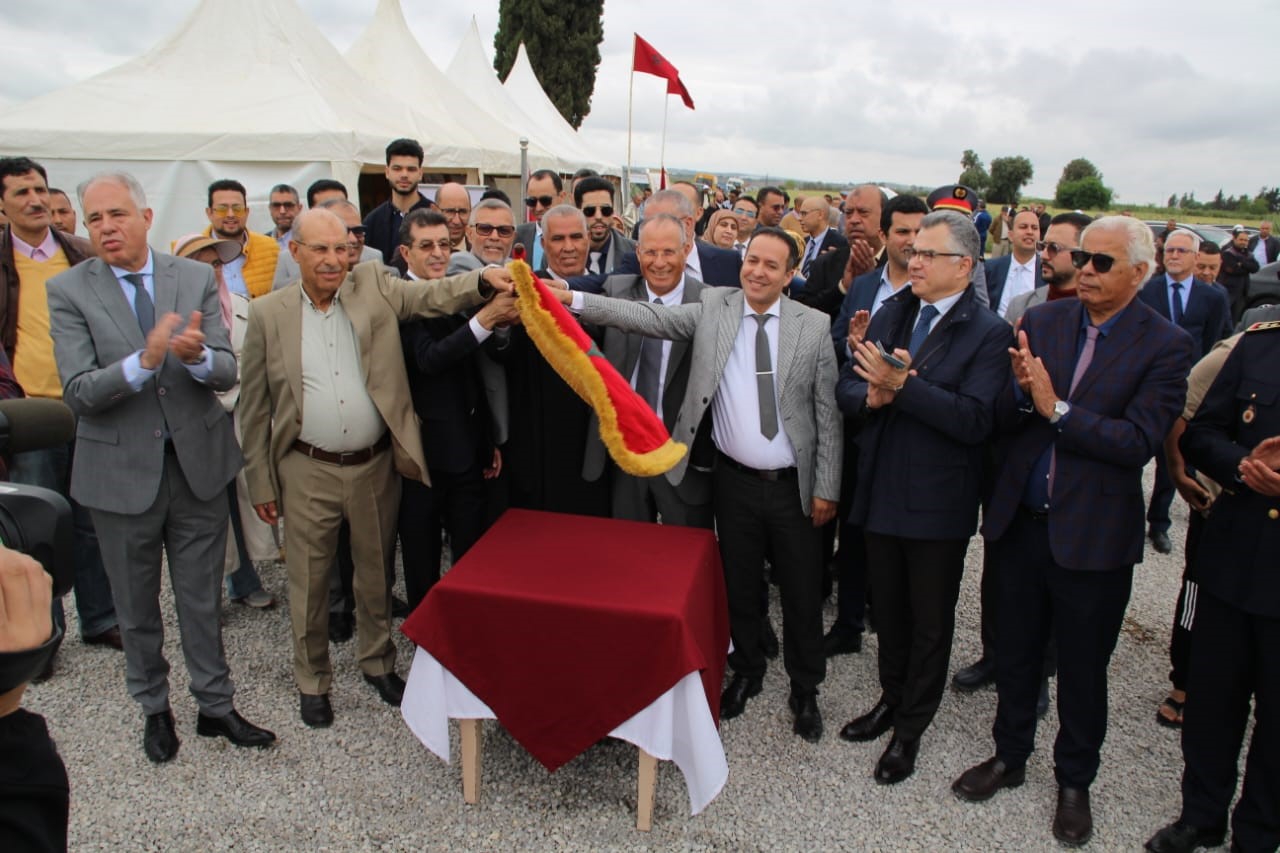 Lancement officiel des travaux de construction du Centre Fédéral de Formation des Joueurs de Football dans la ville de Hakimi
