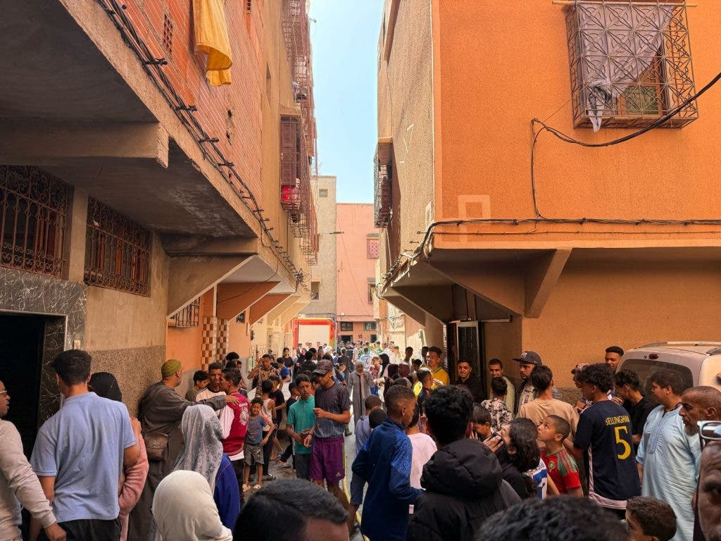 Marrakech .. L'incendie vient au domicile des pauvres à Marrakech (photos)