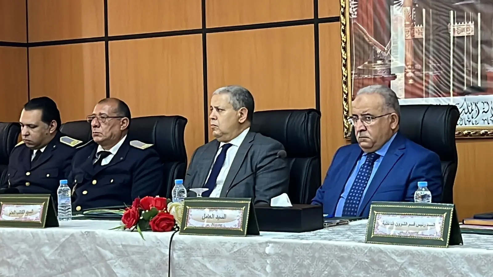 Khamisat .. Installation de nouvelles hommes d'autorité dans le cadre du mouvement de transition partiel (photos)