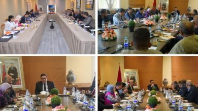 Le Ministre Kayouh préside les réunions du comité de pilotage avec les professionnels du transport routier