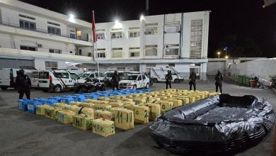 Agadir .. arrêter une personne et réserver plus de 4 tonnes de l'anesthésie