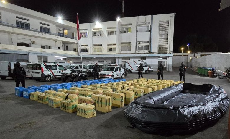 Agadir .. arrêter une personne et réserver plus de 4 tonnes de l'anesthésie 1 Agadir .. arrêter une personne et réserver plus de 4 tonnes de l'anesthésie