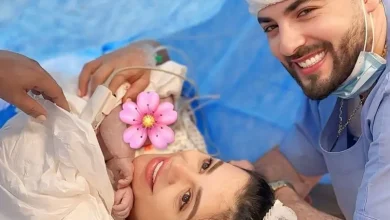 Fatima al -zahraa pour Harash et Noufal Benmousi reçoivent leur premier enfant, "Yaqout"