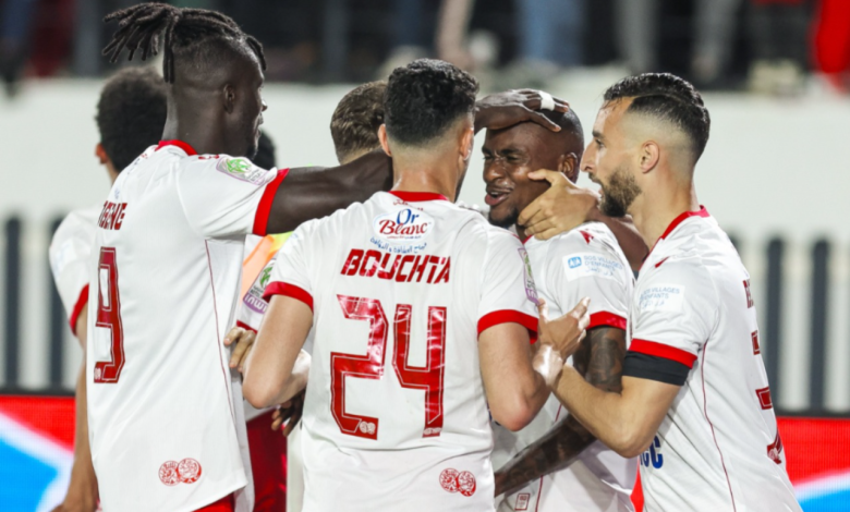 Le championnat professionnel .. Wydad Sports a battu l'armée royale en "Clasico" passionnant 1 Le championnat professionnel .. Wydad Sports a battu l'armée royale en "Clasico" passionnant