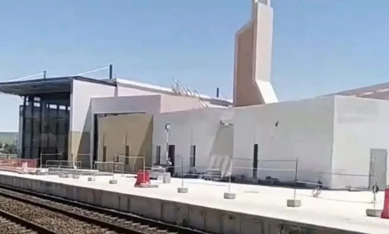 Progrès importants dans le projet de la nouvelle gare à Taza. Les œuvres touchent 79% 1 Progrès importants dans le projet de la nouvelle gare à Taza. Les œuvres touchent 79%