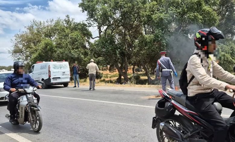 Tamesna .. un terrible accident de la circulation qui mène à la vie de deux jeunes hommes 1 Tamesna .. un terrible accident de la circulation qui mène à la vie de deux jeunes hommes