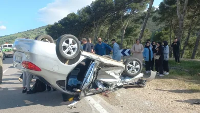 Tetouan .. Un policier a été tué dans un terrible accident de la circulation dans la région d'Ain al -Hosn