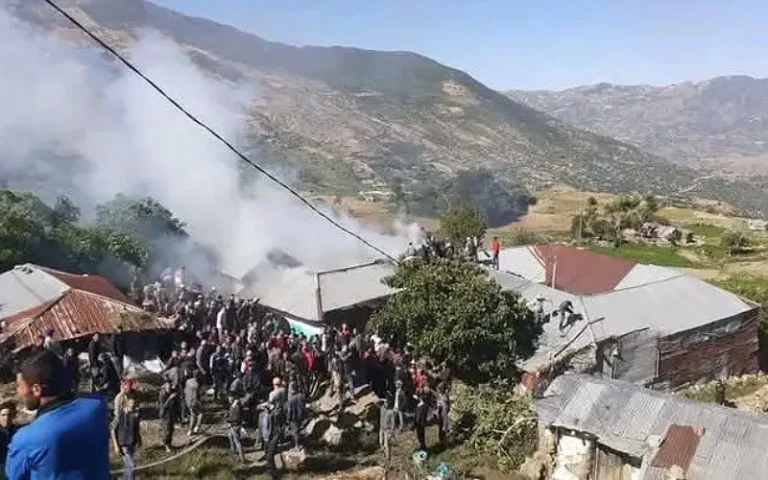 Un catastrophique chez Chefchaouen .. 4 personnes d'une famille ont été tuées par un incendie qui a éclaté à leur domicile