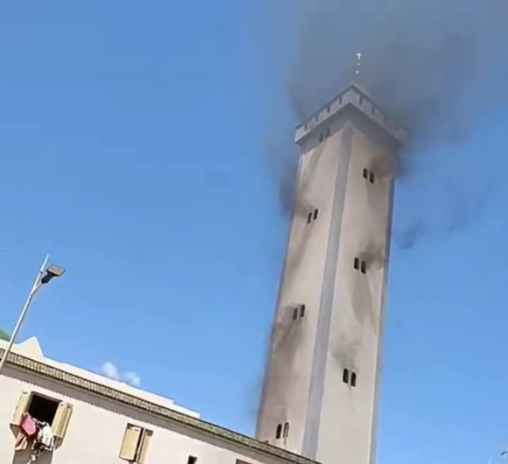 Un incendie dans la mosquée Hamza à Berkane sans enregistrement des pertes
