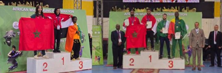 9ème Championnat d'Afrique de Wushu au Caire: grand éclat de l'équipe nationale 1 9ème Championnat d'Afrique de Wushu au Caire: grand éclat de l'équipe nationale