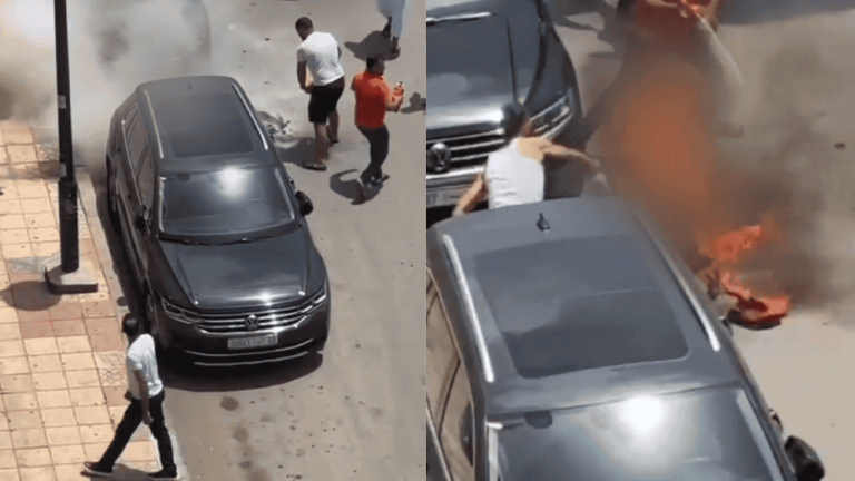 Quarante sont morts de graves brûlures après avoir mis le feu à son corps à Tanger (vidéo)