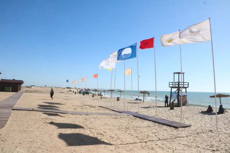 Umm Lauer Beach à Dakhla obtient la brigade bleue pour la 13e année consécutive