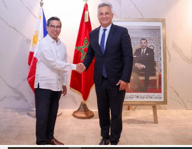 Maroc – Philippines : le Ministre Karim Zidane reçoit M. l’ambassadeur de la République des Philippines au Royaume du Maroc