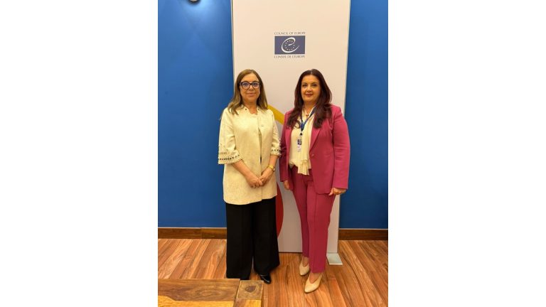 Rencontre bilatérale de Mme Ibn Yahya avec Mme Giuliana Scerri Ferrante, membre du Comité des droits de l’enfant des Nations Unies.