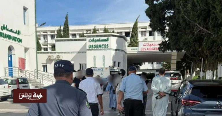 Un incident dangereux à l'hôpital de Sania Al -raml à Tetouan. Une inconnue attaque une personne avec un "marteau"