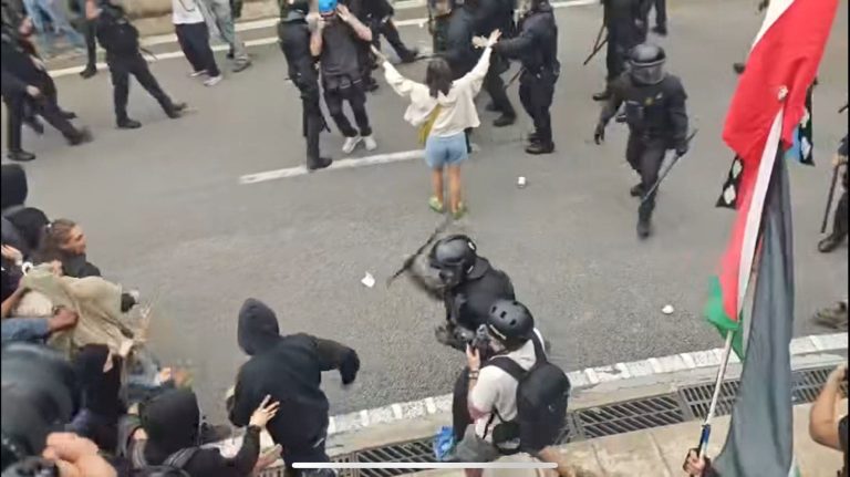 Barcelone entre colère et solidarité : les manifestations pro-palestiniennes révèlent des changements dans l'opinion publique espagnole