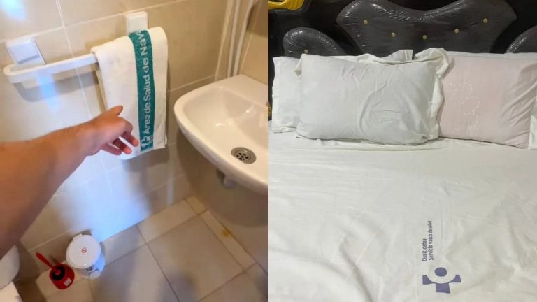 Un créateur de contenu espagnol visite le Maroc et découvre que les serviettes de l'hôtel proviennent des hôpitaux de son pays