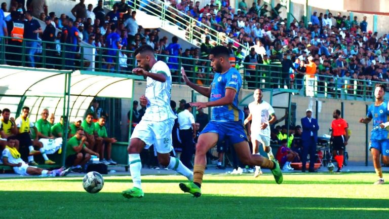 Déception à Beni Mellal… Performance terne et le Raja de Beni Mellal gaspille une victoire importante face au Stade Marocain