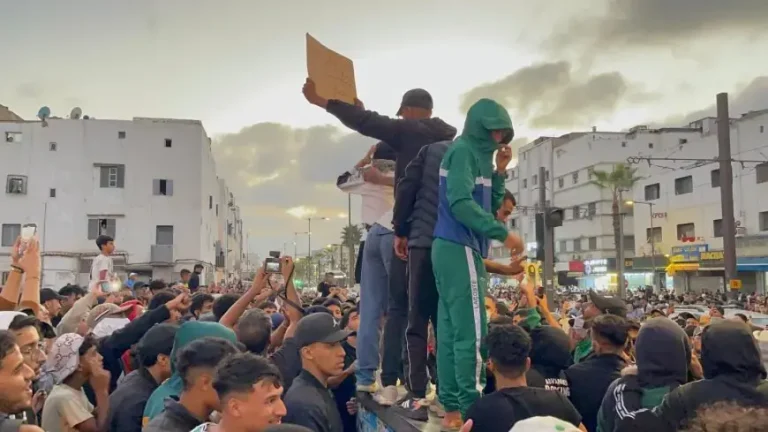 Casablanca.. Les magasins ferment tôt en raison des manifestations de "Génération Z"
