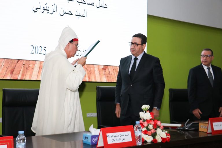 ​M. KAYOUH préside la cérémonie d’installation du nouveau Gouverneur de la province d'Azilal