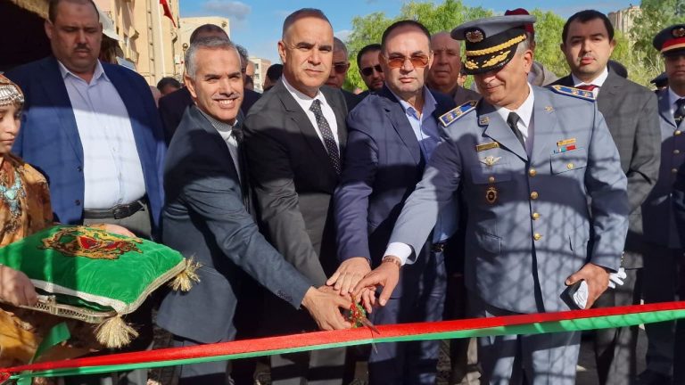 Inauguration de terrains de proximité à Jerada pour célébrer la Marche Verte victorieuse
