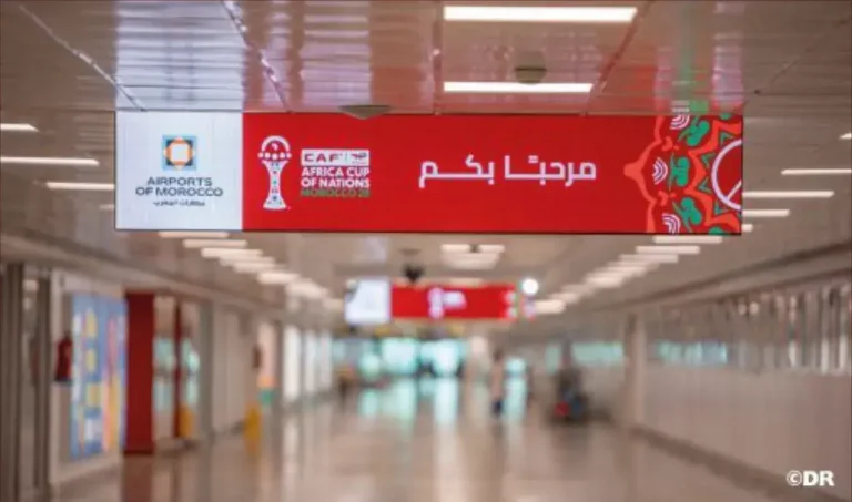 Les aéroports marocains se parent des couleurs de la CAN 2025