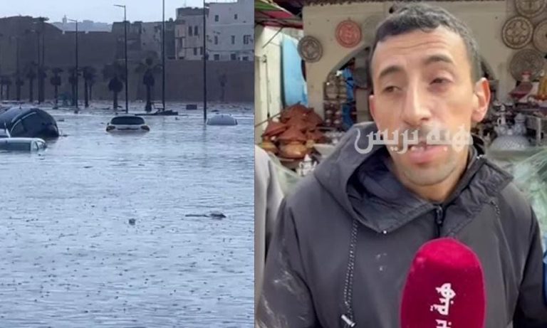 Un citoyen d'Safi : La cause des inondations est l'oued Châaba, bloqué depuis des années et les responsables dorment (vidéo)