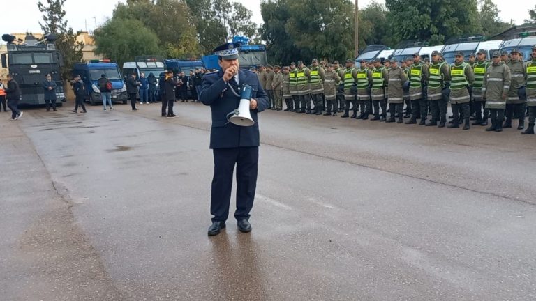 La préfecture de police d'Oujda mobilise ses unités pour sécuriser les célébrations du Nouvel An (photos)
