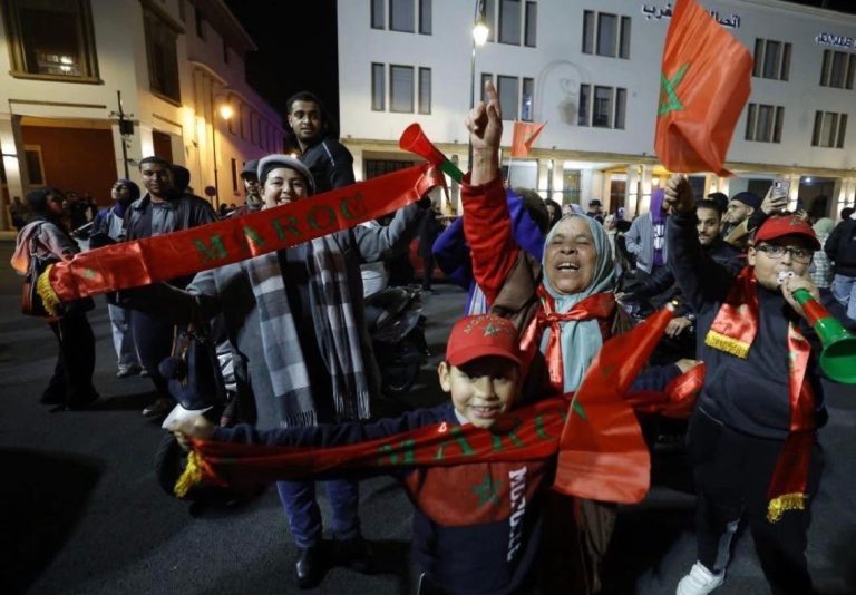 Les Lions en finale... La joie inonde le Maroc du nord au Sahara marocain