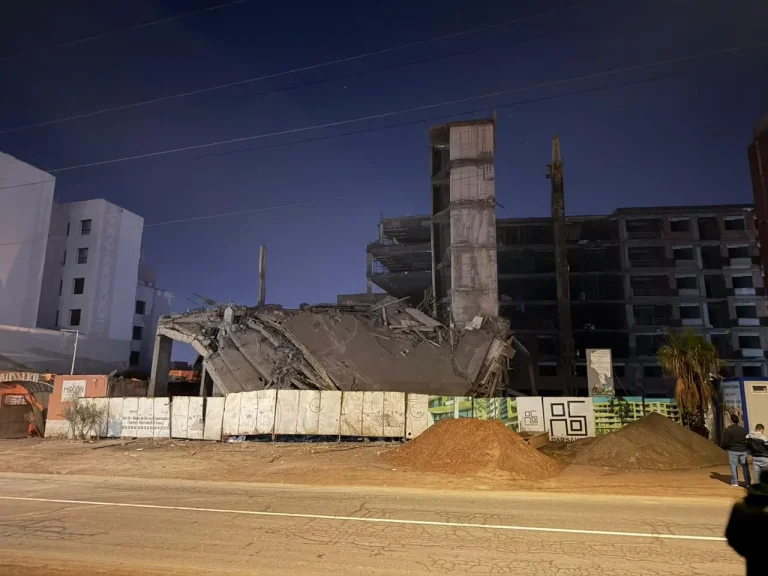 Les autorités locales révèlent les détails de l'effondrement d'un immeuble en construction à Marrakech