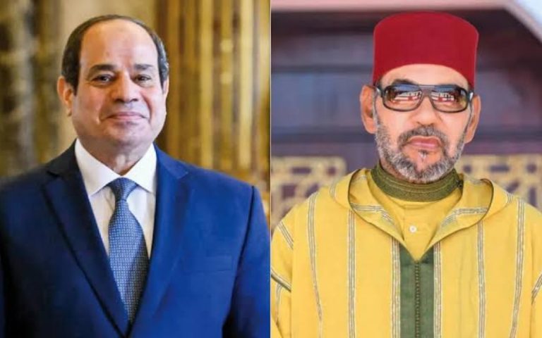 Sissi envoie un télégramme au roi : « Je prie Dieu de soutenir nos efforts pour renforcer la paix, la sécurité et la stabilité entre nos peuples »