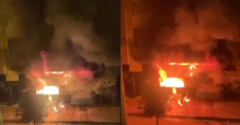 Casablanca.. Incendie dans un magasin d'alimentation à Hay Jnane Louz