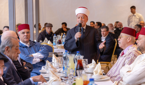 Dîner de rupture du jeûne pour Bayt Mal Al-Qods au profit de personnalités religieuses et nationales palestiniennes