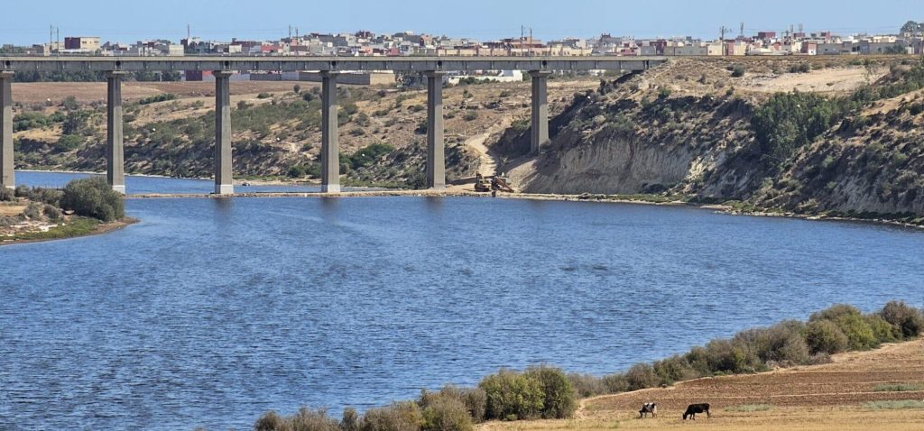 Grâce aux précipitations, le fleuve Oum Er-Rbia renouvelle sa connexion avec l'océan Atlantique