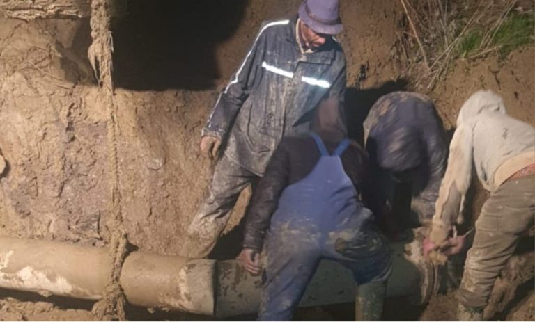 Taounate.. Restauration de l'eau potable pour les habitants de Aïn Aïcha après les dégâts des inondations