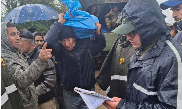Sidi Slimane : Des aides alimentaires et des vivres parviennent aux victimes des inondations