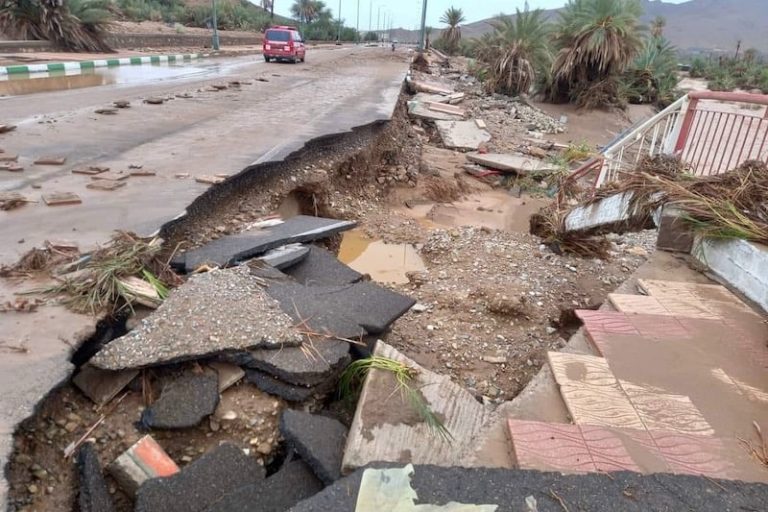 Mesures urgentes pour la réparation des routes après les inondations