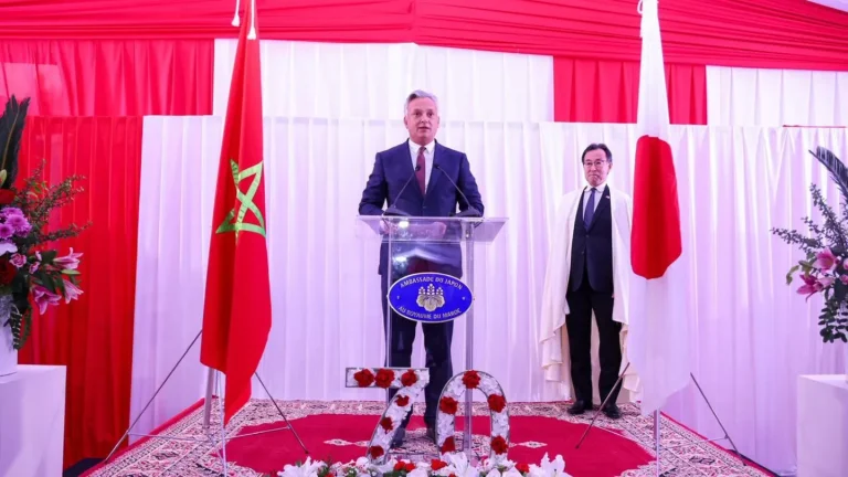 Maroc –Japon : le Ministre Karim Zidane vient de représenter le Gouvernement Marocain à l’occasion de la fête nationale du Japon