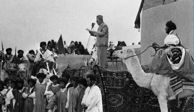 Hommage à Zagora à l'occasion de l'anniversaire de la visite de Mohammed V à M'hamid El Ghizlane