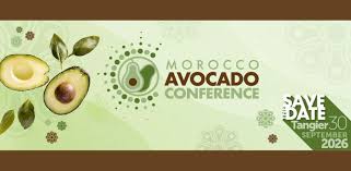 Annonce de la première Morocco Avocado Conference à Tanger. La date