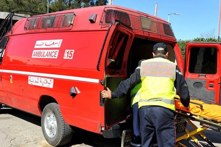 Sattat.. Collision entre deux véhicules de transport de travailleurs fait 23 blessés (photo)