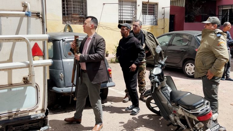 Casablanca : Alerte sécuritaire à Hay Hassani après la découverte d'une arme à feu et d'un sabre dans une voiture - Photos