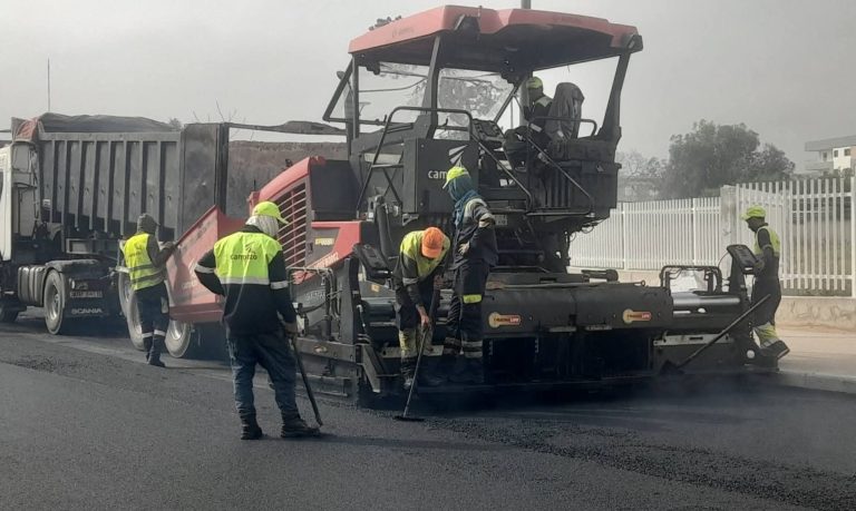Kénitra accélère la fin des travaux de l'avenue Al Massira Al Khadra.. Les dernières touches annoncent l'approche du soulagement du trafic