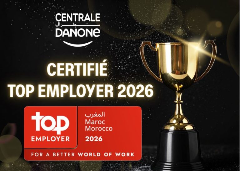 CENTRALE DANONE RECONNUE COMME L'UN DES MEILLEURS EMPLOYEURS POUR 2026