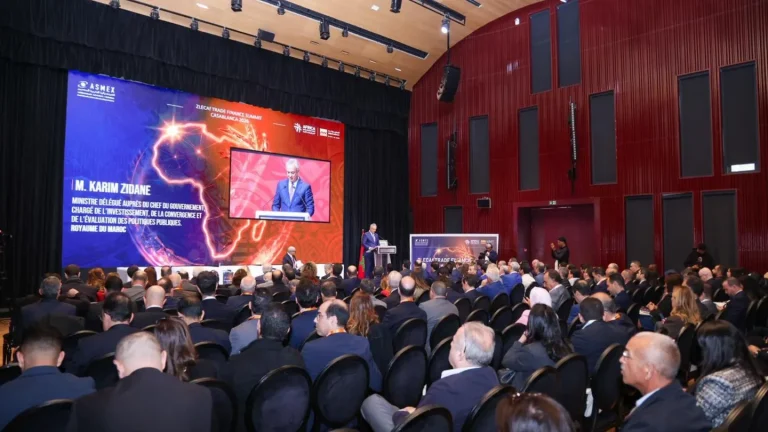 Casablanca : le Ministre Karim Zidane participe à la session d’ouverture du « ZLECAf Trade Finance Summit »